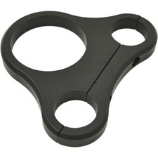 Drag Specialties 1.25" T-Bar Single Gauge Mount, For 2.375/2.4" Gauge  2201-0203