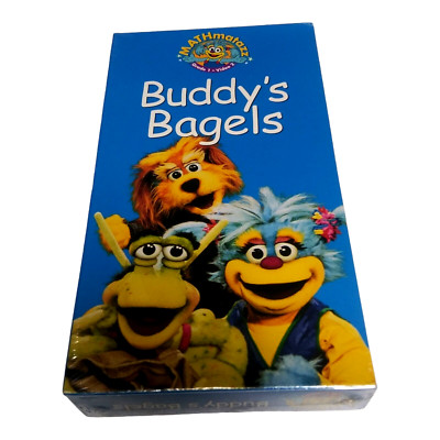 MATHmatazz Grade 1 - Video 2 Buddy's Bagel 1998 VHS kids educational NEW SEALED