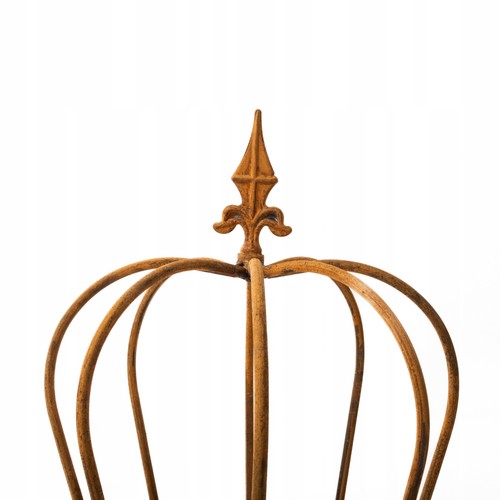 DEKORACJA OGRODU I TARASU KORONA LATARNIA DONICZKA STOJAK NA KWIATY 30 CM - Zdjęcie 4 z 4