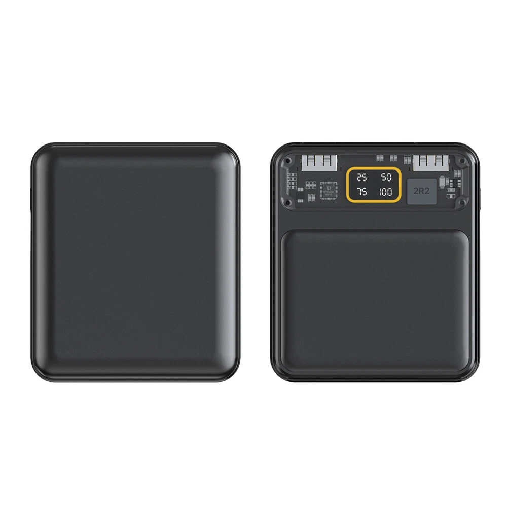 3-Slot 18650 Power Bank Case with Dual USB and LCD Display - DIY Charger Shell Kit