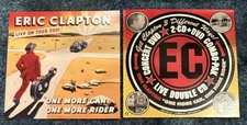 ERIC CLAPTON "One More Car, One More Rider" (Lot Of 2)  2002 Promo Poster Flat