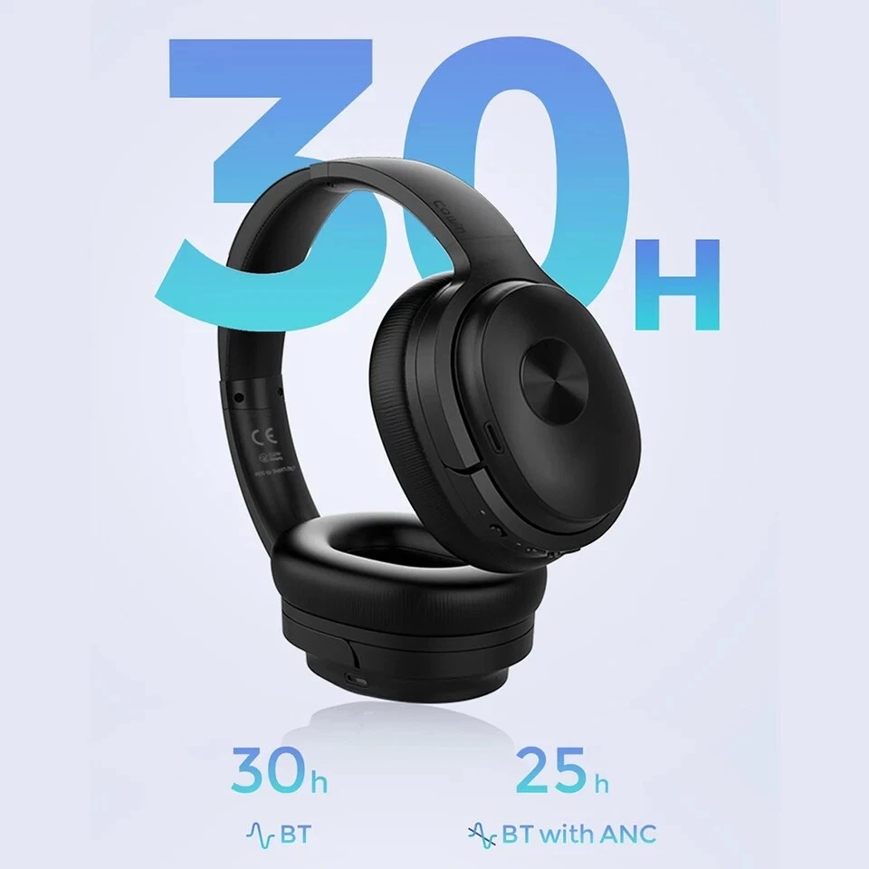 COWIN SE7 [2022] Auriculares inalámbricos híbridos con cancelación activa de ruido Bluetooth Foto 4 de 4