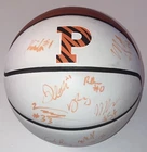 2023-2024 PRINCETON TIGERS TEAM SIGNED AUTOGRAPHED F/S BASKETBALL +PROOF RARE!