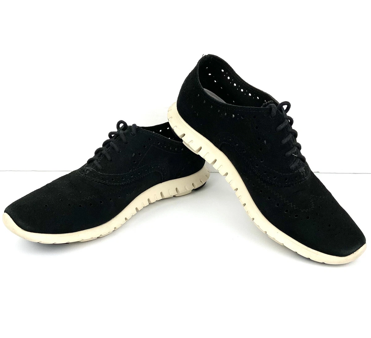 Cole haan zerogrand black best sale suede