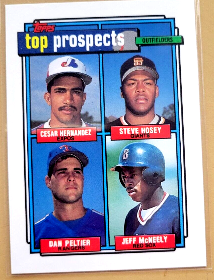 1992 TOPPS TOP PROSPECTS #618 BASEBALL CARD ROOKIE CARD | eBay