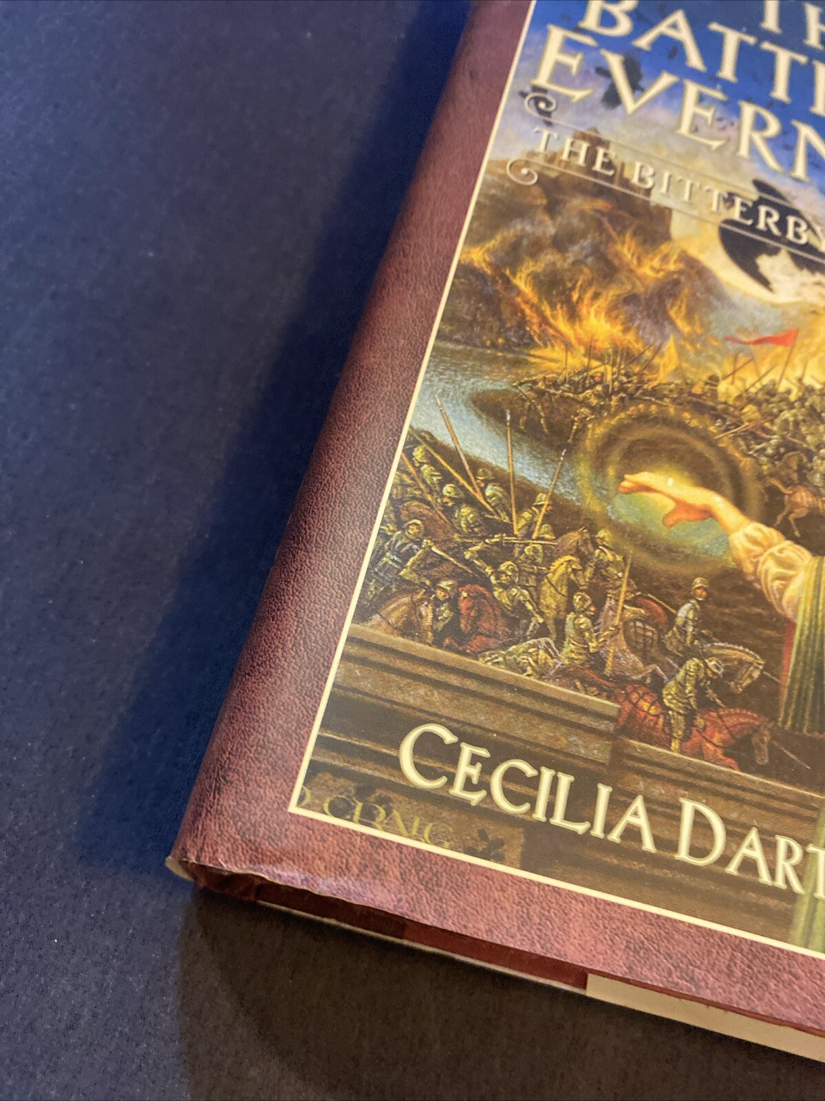 THE BATTLE of EVERNIGHT BITTERBYNDE BOOK 3 by CECILIA DART-THORNTON Hardcover 