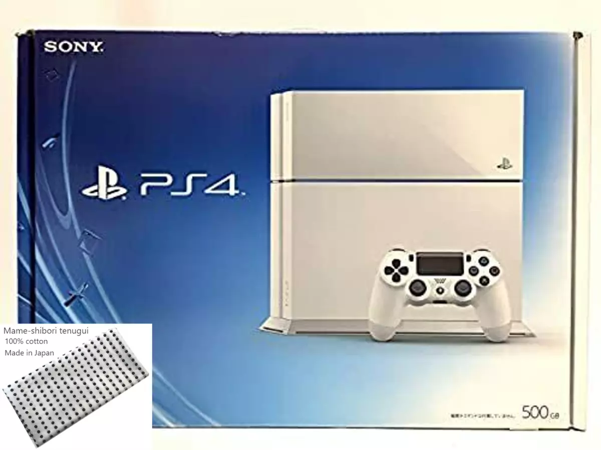 PlayStation4 Glacier white 500GB (CUH1100AB02) In Box Japan ver