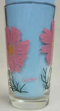 Cosmos Peanut Butter Glass Glasses Drinking Kitchen Mauzy 48-4