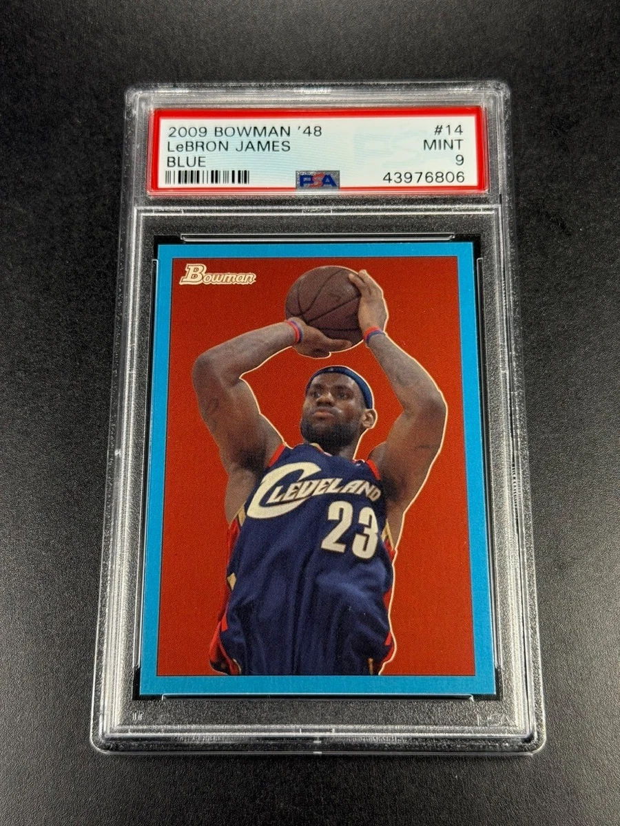 Bowman LeBron James Basketball Sports Trading Card Singles for
