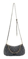 Seidenfelt Manufaktur Floro Crossbody Bag UmhäNgetasche Tasche Black & White