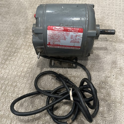 #ad Dayton Split Phase Motor Toggle Switch Power Cord $89.99