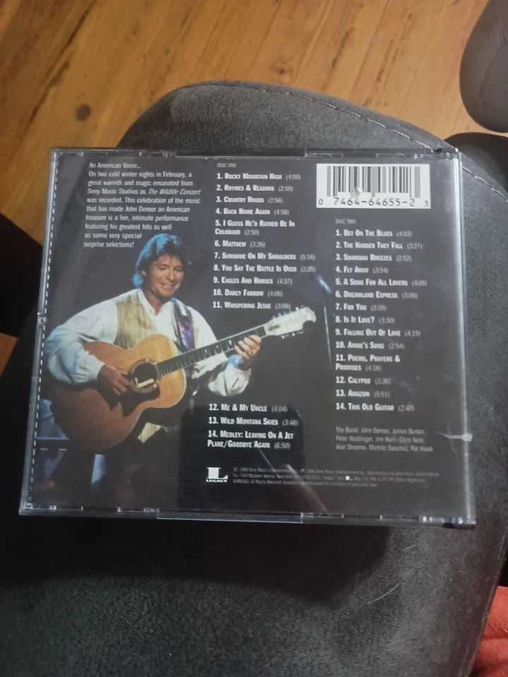 The Wildlife Concert by John Denver (CD, Jun-1995, 2 Discs, Legacy) Pop Rock Foto 2 de 2