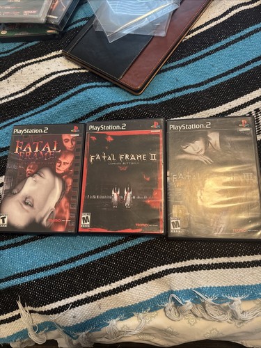 Fatal Frame Fatal Frame 2 Fatal Frame 3 for PS2 Collection, All CIB w/ Reg Cards
