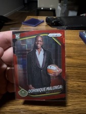 2025-26 Panini Prizm WNBA 144 Dominique Malonga Red pandora Prizm /199