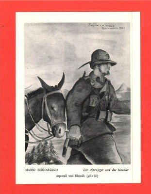 The Alpine Hunter and the Mule * Mario Bernardinis (1942) - [FLD-017]