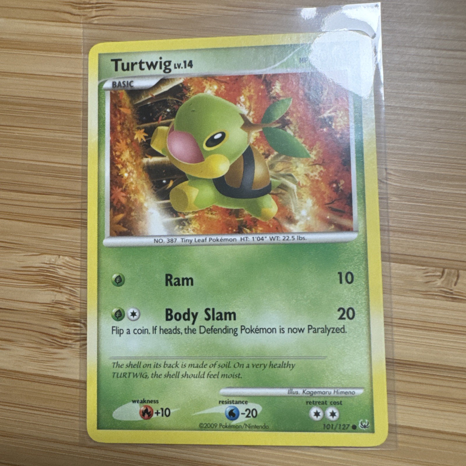 Turtwig 101/127 Common Platinum Pokemon LP base set