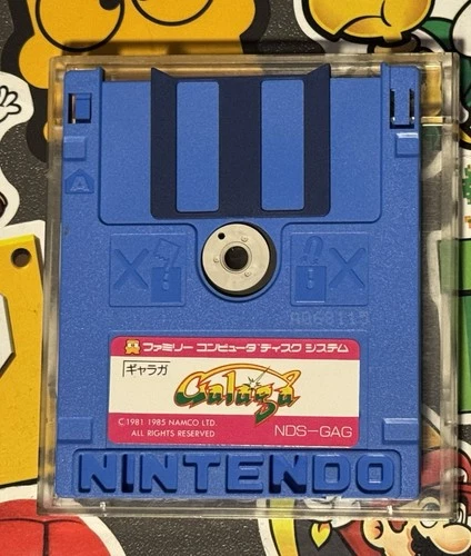 Galaga & Wrecking Crew Nintendo Famicom Disk System Japan Import US Seller