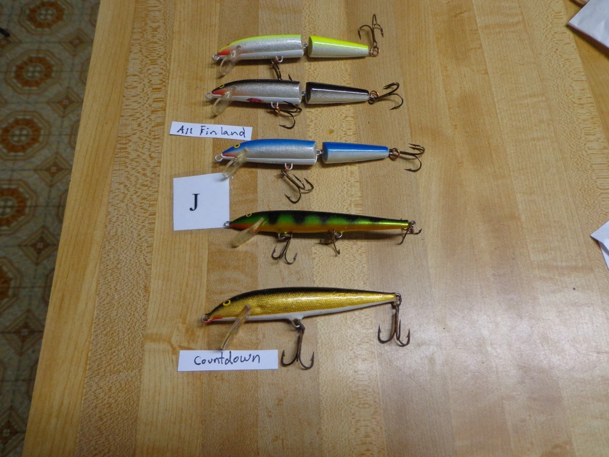 Rapala Finland Indiana Vintage Fishing Lures for sale | eBay