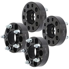 4 pcs 5LUG 1.5 inch Wheel Spacers Adapters 5x4.5 with 1/2" Studs 70.5CB
