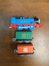 Thomas Trackmaster Thomas 2009 Mattel Works Extra Wagons