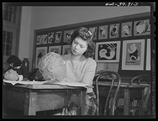 Washington DC Woodrow Wilson High School Art Student 1943 Sculpture Class