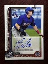 2025 Topps Pro Debut Sam Antonacci Base Autograph Auto Cannon Ballers