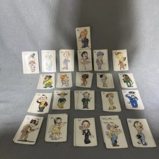 Vintage Whitman Old Maid Card Game Plastic Case 1960  s Complete
