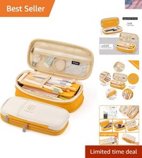 Durable  Deformable Pencil Case - Stylish Storage for Office  School Supplies