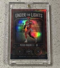 2020 Panini Legacy - Under the Lights Patrick Mahomes II #UL-PM Ruby /50