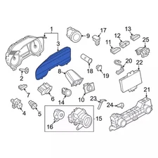Genuine Ford 2022-2024 Expedition Cluster Lens ML3Z-10890-BAA