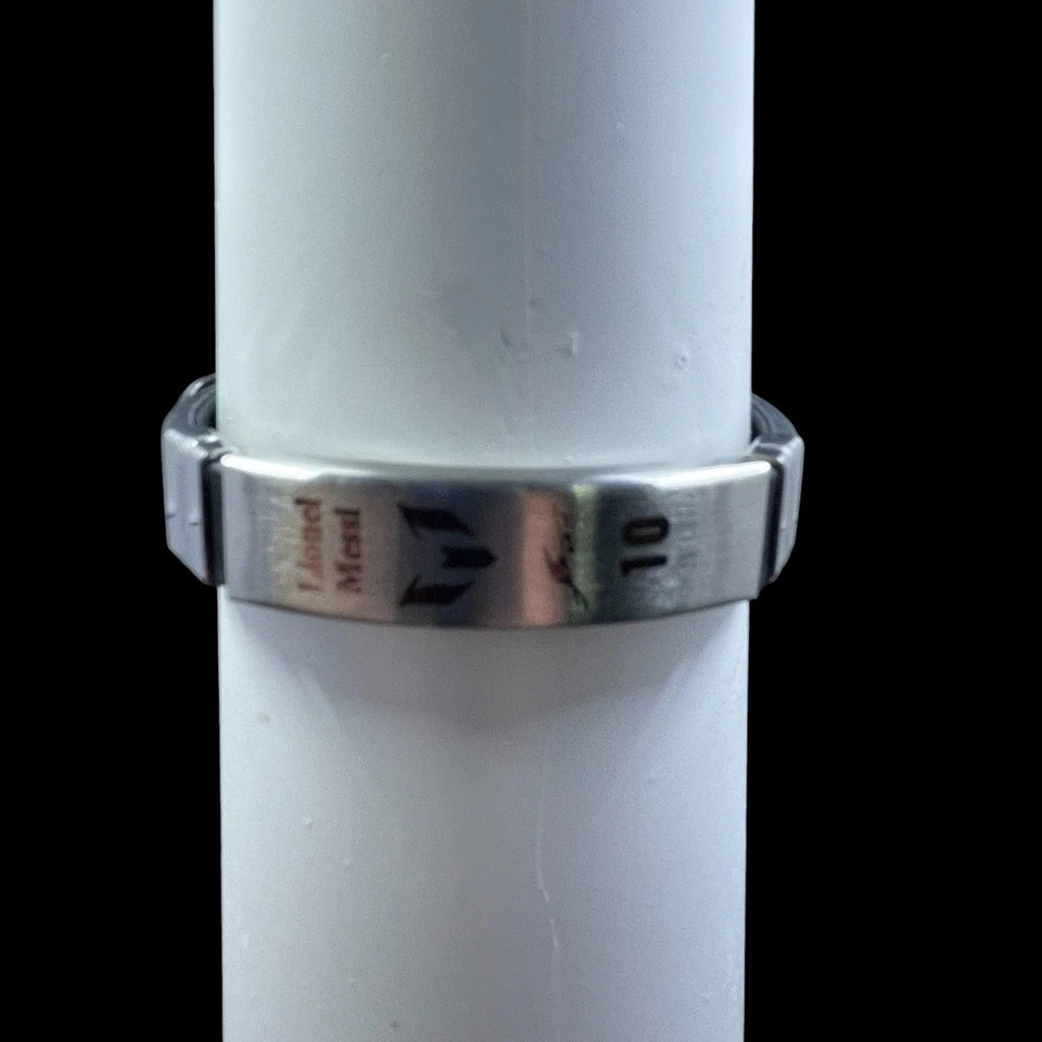 Pulsera de acero inoxidable ajustable Lionel Messi fútbol joyería fan regalo socce Foto 4 de 4