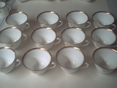 Royal Worcester - Teetasse x12 Kaffeetasse x3 Viceroy Commission
