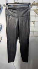 White House Black Market Vegan Leather Runway Leggings SZ 10