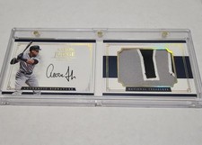 2017 Panini National Treasures Aaron Judge RC Rookie Patch Autograph Booklet /10