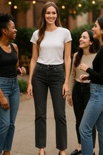 Sanctuary Luna cuffed Pant Women Jeans Size 29