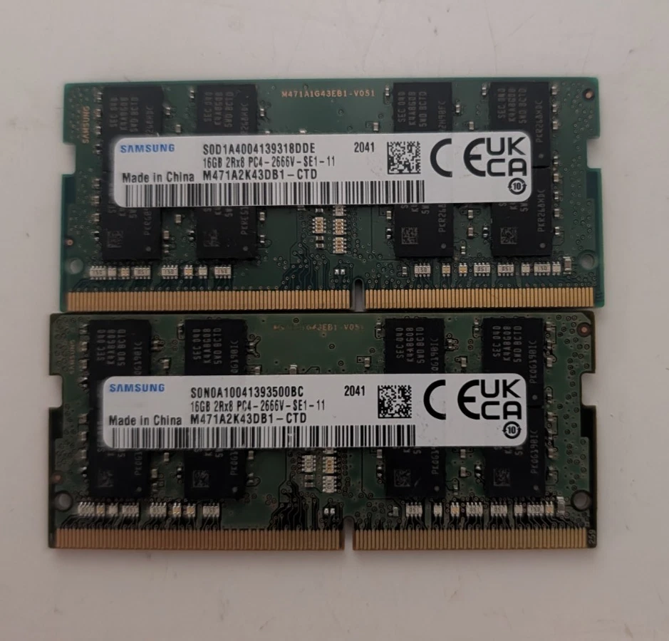Las mejores ofertas en Samsung DDR4 SDRAM 16 GB de capacidad por