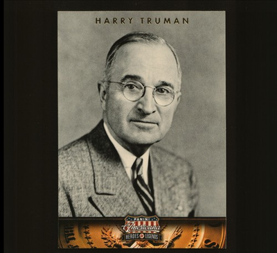 #ad 2012 Panini Americana Heroes amp; Legends #33 Harry Truman $1.98