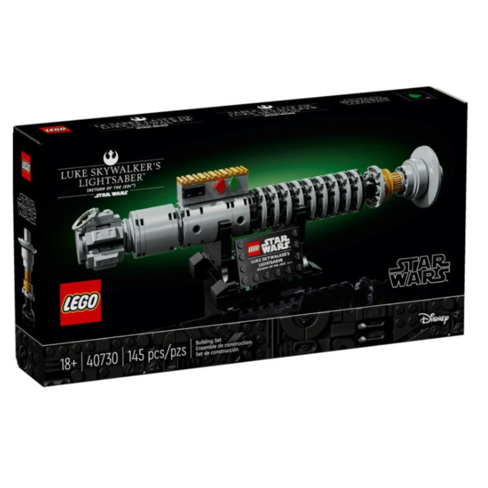 LEGO 40730 Star Wars Luke Skywalker's Lightsaber Display Set 145pcs Sealed