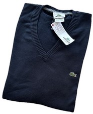 Brand New- Lacoste Men s Sweater Size Large 6 Eclipse/Nacre AH7192 51 GMJ T6 New