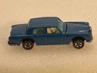 Hot Wheels Redline 1969 REPAINT   BLUE Rolls Royce Silver Shadow -