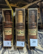 Faulk's Game Call Vintage Yellow Box #3