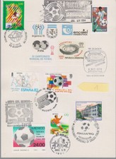 MARCOPHILIE (n°01) thème thématique sport football coupe du monde