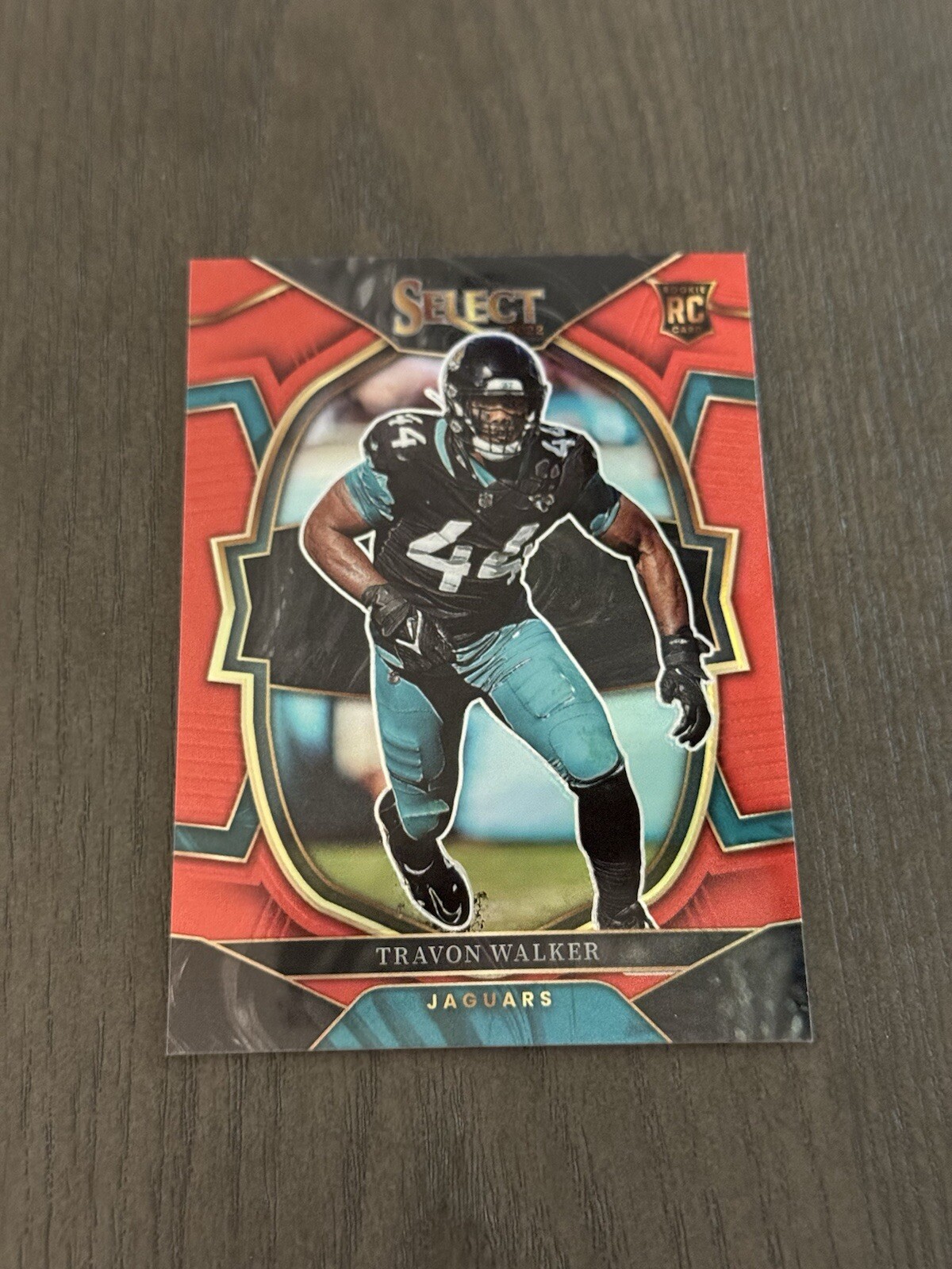 2022 Panini Select Concourse Red Prizm /99 #42 TRAVON WALKER Rookie Card RC