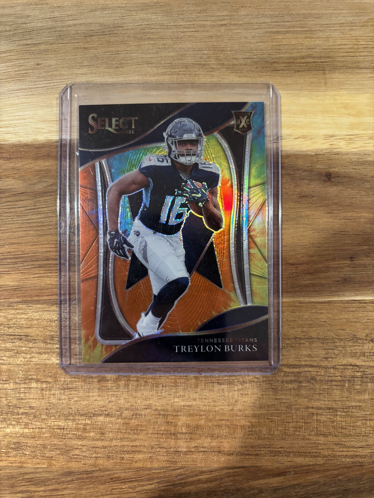 2021 Select Treylon Burks XRC Tie Dye Prizm /25 RC Rookie SSP