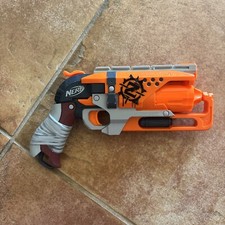 NERF Zombie Strike HammerShot Hammer Shot Foam Dart Gun Blaster Tested Works