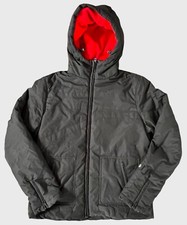 Ripcurl Women’s Winter Insulated Jacket, Black With Red Lining - Size Large