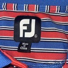 MENS XL FOOTJOY GOLF SHIRT EXCELLENT CONDITION RED WHITE and blue  GOLF SHIRT FJ — photo 4