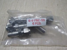 Parker Connectors 6-6 FBZ-SS 6pcs
