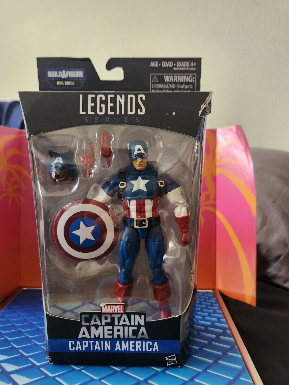 Marvel Legends Captain America Cap Wolf 6" Onslaught Red Skull Wave- No BaF 
