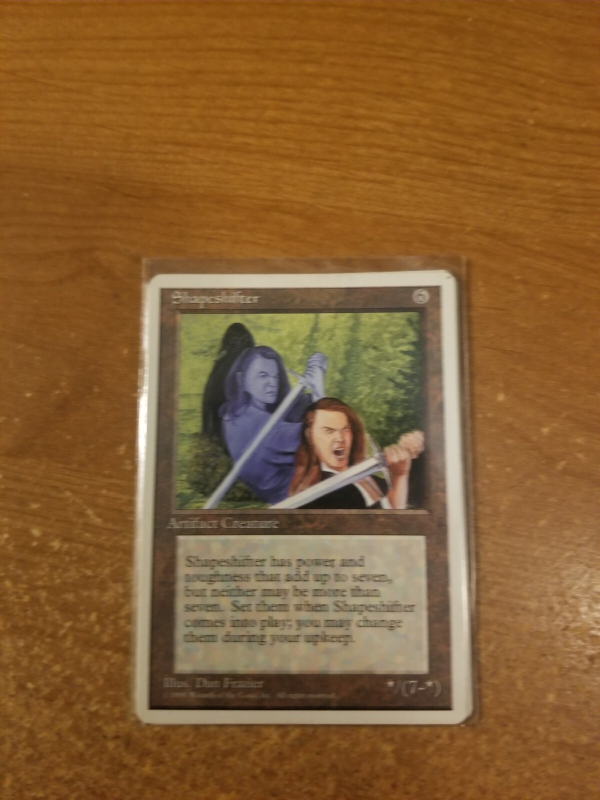 MAGIC THE GATHERING 4TH EDITION UNCOMMON SHAPESHIFTER LIGHTLY PLAYED